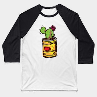 Coffee Cacti Baseball T-Shirt